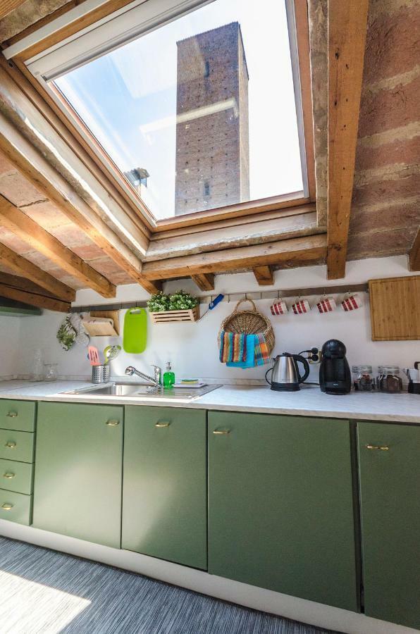 Altabella Panoramic Terrace Apartment Bologna Kültér fotó
