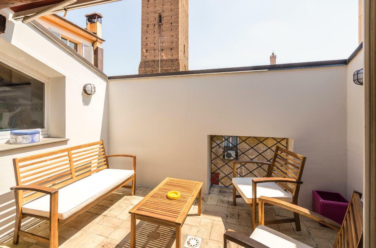 Altabella Panoramic Terrace Apartment Bologna Kültér fotó